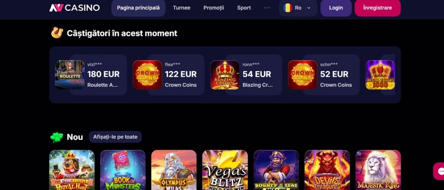 Nv Casino Bonusuri și Promoții